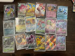 Pokemon Lot Of 124 V And Vmax Cards Sword And Shield - Image 2