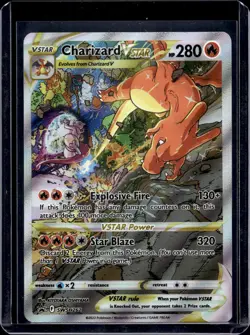 Pokemon SWSH: Sword & Shield Promo Cards Charizard VSTAR SWSH262 - Image 1