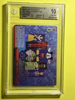 2023 Weiss Schwarz Disney 100 Years of Wonder Gold Stamp BGS 10 Pristine - Image 1