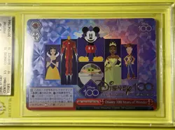 2023 Weiss Schwarz Disney 100 Years of Wonder Gold Stamp BGS 10 Pristine - Image 5