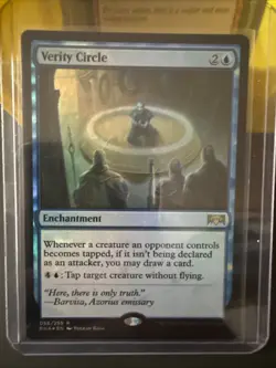 MTG Foil Verity Circle Ravnica Allegiance (058/259) Regular Rare - Image 1