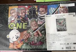 One Piece Card Game Eng- Official Playmat Vol. 4 Ronoroa Zoro - Sealed Op12-020 - Image 1