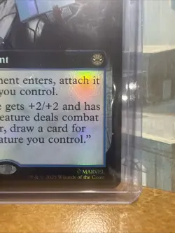 Biorganic Carapace Ext Art Foil Rare SPM-EN 0269 MTG Marvel Spider-Man Venom NM - Image 4