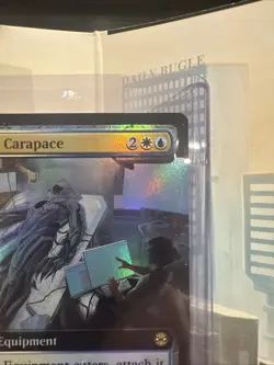 Biorganic Carapace Ext Art Foil Rare SPM-EN 0269 MTG Marvel Spider-Man Venom NM - Image 5