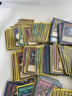 Used Yugioh 250+ Cards Bulk Lot Unsearched Mixed Sets - Image 2