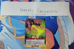 Disney Lorcana Dragon Fire DLC Promo Card 9/C2 Non-Foil - Image 1