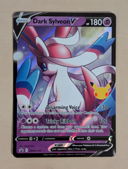 Dark Sylveon V SWSH134 Promo Pokemon card - Image 1