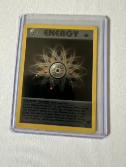 Pokemon Rainbow Energy Team Rocket 1st Edition Holo Rare 17/82 Card - Image 1