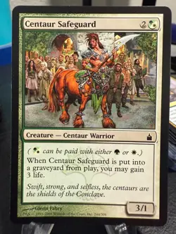 MTG Magic the Gathering Ravnica: City of Guilds Centaur Safeguard - Image 1