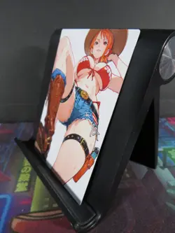 Nami One Piece Custom Art Card NM Anime Waifu CCG Collectible - Image 2