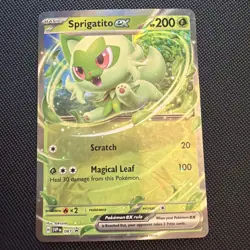 Sprigatito ex 087 Sv: Scarlet & Violet Promo Cards Holo - Image 1
