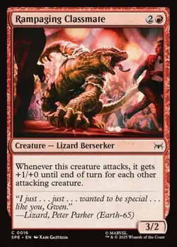 Rampaging Classmate - Foil SPE NM MTG - Image 1