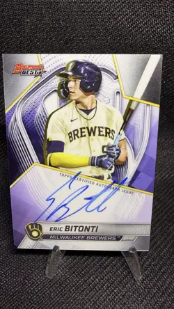 2025 Bowman's Best - Best of 2025 Autographs Eric Bitonti #B25-EBI (AU, RC) - Image 1