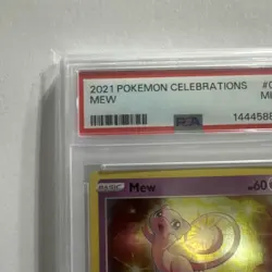 2021 POKEMON CELEBRATIONS #011 MEW PSA 9 - Image 2