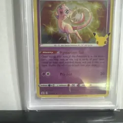 2021 POKEMON CELEBRATIONS #011 MEW PSA 9 - Image 5