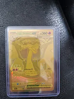 Mega Charizard X EX Gold 130/094 Pack Fresh Mint Pokemon TCG Phantasmal Flames - Image 1