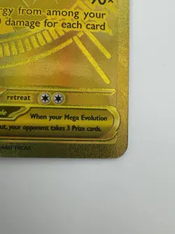 Mega Charizard X ex 130/094 Gold Phantasmal Flames Pokemon TCG - Image 4