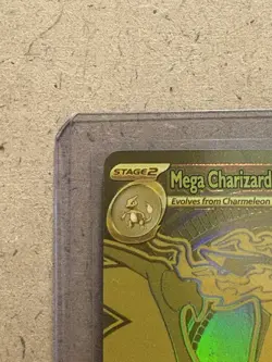 Mega Charizard X EX 130/094 Gold Hyper Rare - Phantasmal Flames Pokemon TCG - Image 3