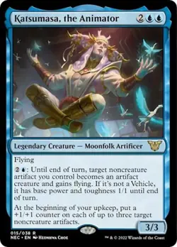 Katsumasa, the Animator - Near Mint MTG Commander: Kamigawa: Neon Dynasty - Image 1