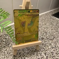 Pokemon TCG Card - Mega Charizard X Ex - Gold 130/94 Phantasmal Flames - Image 3