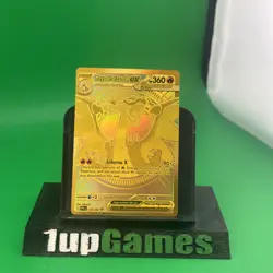 Pokemon TCG Phantasmal Flames Mega Charizard X Ex Gold Hyper Rare 130/094 MP - Image 1