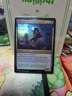 Morbius The Living Vampire - Marvel’s Spider-Man (SPM) - MTG - FOIL - NM - Image 1