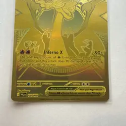 Pokemon TCG Mega Charizard X EX 130/94 Gold Phantasmal Flames Hyper Rare - Image 4