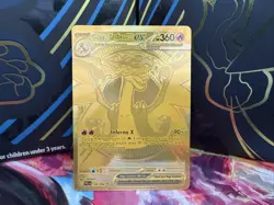 Pokemon TCG : Phantasmal Flames - Mega Charizard X ex 130/094 Hyper Rare Gold - Image 2
