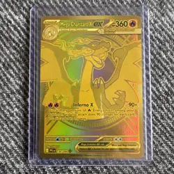 Mega Charizard X EX Pokemon TCG Phantasmal Flames 130/094 Gold Mega Ultra Rare - Image 1