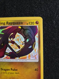 Pokemon TCG Shining Rayquaza Card Shining Legends 56/73 Holo Shiny - LP+ - Image 4