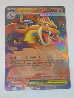 Mega Charizard Y ex - 022/217 - Double Rare - Ascended Heroes - Pokemon - NM/M - Image 1