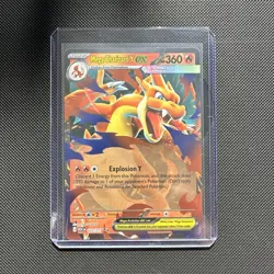 Mega Charizard Y ex 022/217 Double Rare Ascended Heroes Pokemon NM/M - Image 2