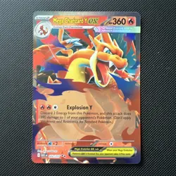 Mega Charizard Y ex 022/217 Double Rare Ascended Heroes Pokemon NM/M - Image 1