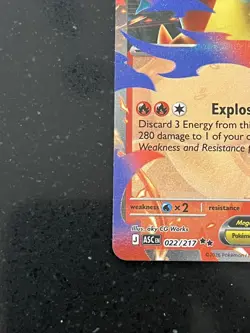 Mega Charizard Y ex 022/217 Double Rare Ascended Heroes Pokemon NM/M - Image 4