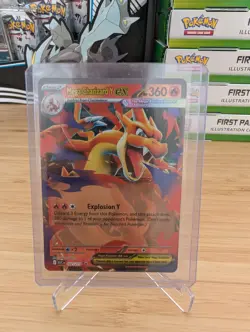 Mega Charizard Y ex 022/217 Double Rare Ascended Heroes Pokemon NM/M - Image 1