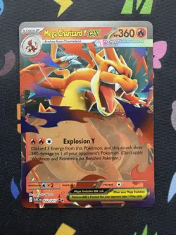Pokemon TCG Mega Charizard Y EX | Ascended Heroes | Double Rare 022/217 - NM - Image 1