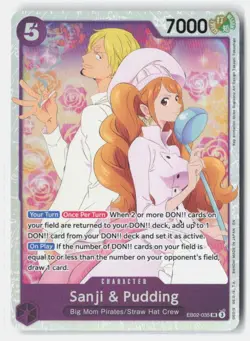 One Piece Sanji & Pudding EB02-035 Foil - Image 1