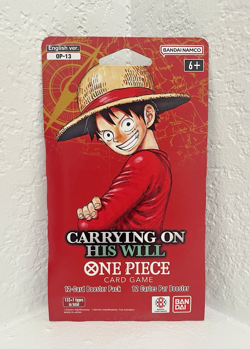 One Piece Card Game: OP13 Sleeved Booster Pack Factory Sealed - Image 1