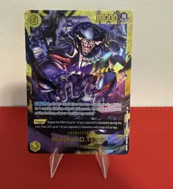 Bandai One Piece Card Game Marshall D Teach OP16-119 - Image 1
