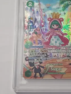 2024 ONE PIECE OP06 WINGS OF THE CAPTAIN SPECIAL ALT ART 024 SUGAR PSA 10 SP - Image 5