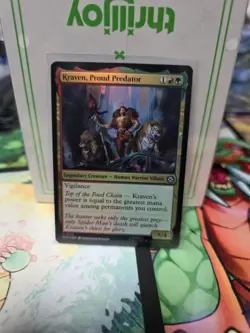 Kraven, Proud Predator - Marvel’s Spider-Man (SPM) - MTG - FOIL - NM - Image 1