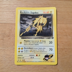 Pokemon TCG Rocket's Zapdos Gym Challenge Holo Unlimited 15/132 English - Image 1