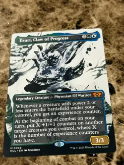 EZURI, CLAW OF PROGRESS Magic MTG March of the Machine Borderless - Image 1