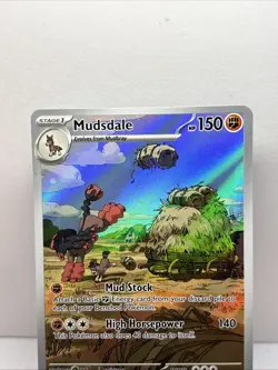 Mudsdale Holo Illustration Rare SV05: Temporal Forces 175/162 NM - Image 2