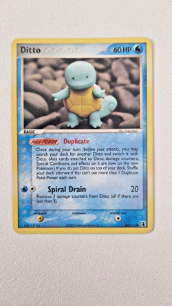 Pokemon Card Ditto (Squirtle) 64/113 EX Delta Species 2005 Non-Holo - Image 1