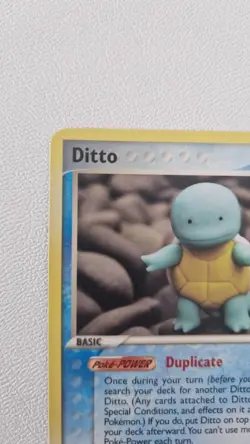 Pokemon Card Ditto (Squirtle) 64/113 EX Delta Species 2005 Non-Holo - Image 5