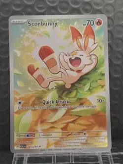 Scorbunny 225/217 - Ascended Heroes - Pokemon Card TCG NM/M - Image 1