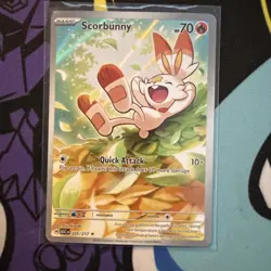Pokemon TCG - Scorbunny 225/217 - Illustration Rare (IR) - Ascended Heroes NM/M - Image 1