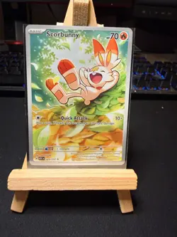 Pokemon TCG Scorbunny 225/217 - Illustration Rare - Ascended Heroes - NM - Image 1