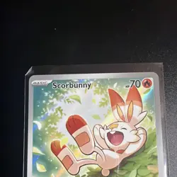 Scorbunny Full Art 225/217 Ascended Heroes Pokemon TCG Illustration Rare NM - Image 2